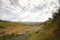 Waimakariri river valley Royalty Free Stock Photo