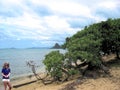 Waimanalo Bay, Oahu, Hawaii Royalty Free Stock Photo