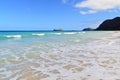 Waimanalo Beach Royalty Free Stock Photo