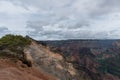 Waimea Canyon on Kauai, Hawaii, in winter Royalty Free Stock Photo