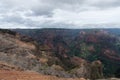 Waimea Canyon on Kauai, Hawaii, in winter Royalty Free Stock Photo