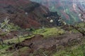 Waimea Canyon on Kauai, Hawaii, in winter Royalty Free Stock Photo