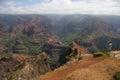 Waimea Canyon Lookout Point Royalty Free Stock Photo
