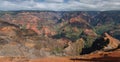 Waimea Canyon Panorama, Kauai Royalty Free Stock Photo