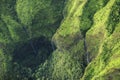 Waimea Canyon Waterfall, Kauai Royalty Free Stock Photo