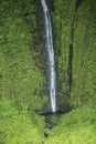 Waimea Canyon Waterfall, Kauai Royalty Free Stock Photo