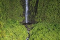 Waimea Canyon Waterfall, Kauai Royalty Free Stock Photo