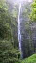 Waimoku Falls, Haleakala Royalty Free Stock Photo