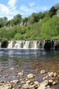 Wain Wath Force - waterfall in Swaledale. Royalty Free Stock Photo