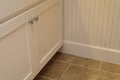 Wainscoting And Cabinets Royalty Free Stock Photo