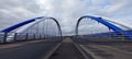 Wainwright bridge panoramic Royalty Free Stock Photo