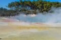 Wai-O-Tapu is an active geothermal area, Rotorua, New Zealand.