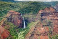 Waipoo Falls, Waimea Canyon, Kauai Royalty Free Stock Photo