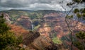 Waipoo Falls, Waimea Canyon Kauai, Hawaii Royalty Free Stock Photo