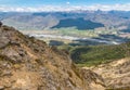 Wairau River in Wairau Valley with Southern Alps in New Zealand Royalty Free Stock Photo