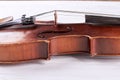 Waist of a violin.