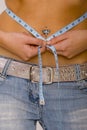 Waistline Royalty Free Stock Photo