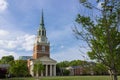 Wait Chapel at Wake Forest University Royalty Free Stock Photo