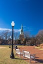 Wait Chapel at WFU Royalty Free Stock Photo