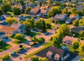 Waite Park neighborhood in Minneapolis, Minnesota USA.