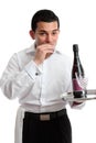 Waiter or Bartender Royalty Free Stock Photo