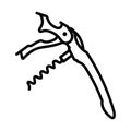 Waiter Corkscrew Icon