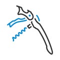 Waiter Corkscrew Icon