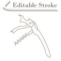 Waiter Corkscrew Icon