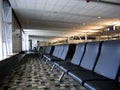 Waiting area at the airport