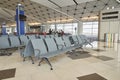 Waiting area in the airport gate at Hongkong International Airport