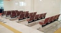 Waiting area at the Bus Station in Kuala Lumpur