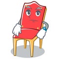 Waiting chair character cartoon collection