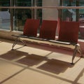 Waiting chairs at the airport Royalty Free Stock Photo