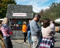 Waiting for Cider Donuts