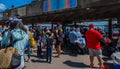 Waiting for the ferry to Toronto Island on a warm summers day