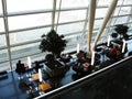 Waiting lounge in the airport Royalty Free Stock Photo