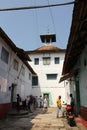 Waiting outside the Paradesi Synagogue