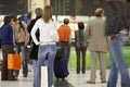 Waiting for the plane Royalty Free Stock Photo