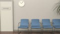 Waiting room at immunologist office
