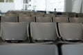 Waiting room for passengers at Airport Lounge Royalty Free Stock Photo