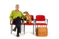 Waiting room veterinary Royalty Free Stock Photo