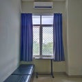 waiting sofa for patient's family in hospital room