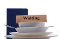 Waiting table Royalty Free Stock Photo