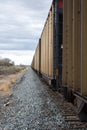 Waiting Train Cars