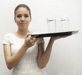 Waitress Royalty Free Stock Photo