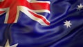 Waiving flag of Australia, Australia