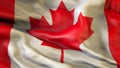 Waiving flag of Canada, Canada