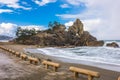 Wajima, Japan coast at Madoiwa Rock