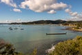 Waka Maori canoe, Waitangi Treaty Grounds, New Zealand Royalty Free Stock Photo