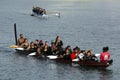 Waka Tapu Historic Voyage Arrived Home Royalty Free Stock Photo